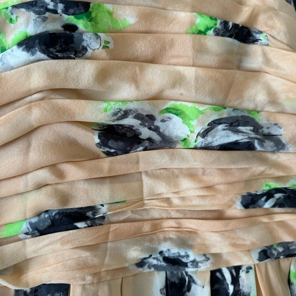 MOSCHINO Cheap and Chic Watercolor Silk Floral Dress - Picture 3 of 7